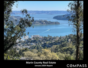 Marin County Real Estate Report Cover - January 2024